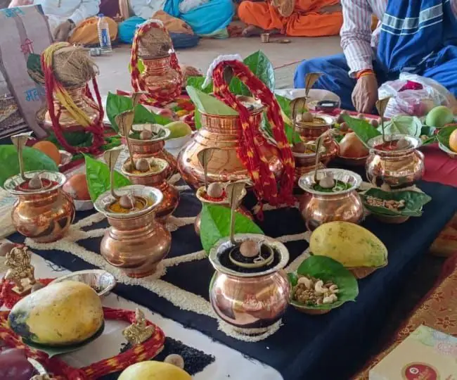 Kalash sthapana